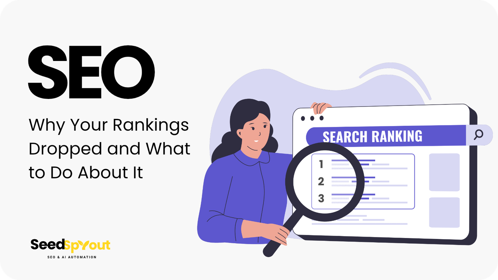 why your ranking dropped and what to do about it