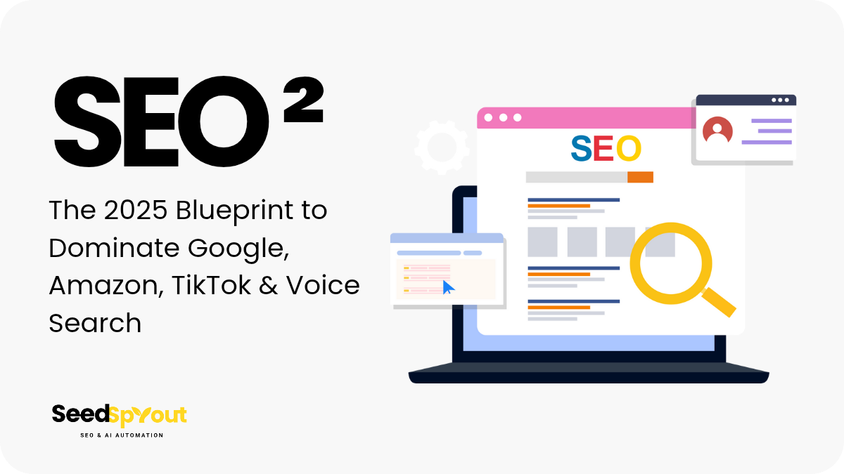 Search everywhere optimisation. Blueprint to google, TikTok and voice